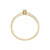 Afbeelding van 14 krt geelgouden ring met zirkonia 2141036
