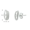 Afbeelding van Zilveren oorknoppen 1332880