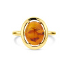 Afbeelding van Gouden ring met Amber 4030843