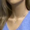 Afbeelding van Zilveren collier met plaatje 1332626