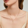 Afbeelding van 14 karaat gouden kruishanger 246021500