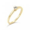 Afbeelding van 14 krt geelgouden ring met zirkonia 2141035