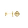 Afbeelding van 14 krt geelgouden fantasie oorknoppen 4032877