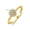Afbeelding van 14 krt geelgouden ring met zirkonia 4030846