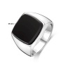 Afbeelding van Zilveren ring met onyx 1341692