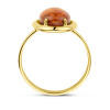 Afbeelding van Gouden ring met Amber 4030843