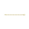 Afbeelding van 14 krt Gouden armband met zilveren kern 40-F0419
