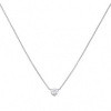 Afbeelding van Zilveren collier met hanger met zirkonia 6310191082