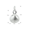 Afbeelding van Zilveren bedel schelp 1021702