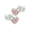 Afbeelding van Zilveren oorstekers met hart 1019440
