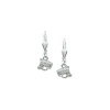 Afbeelding van Zilveren oorhangers met paard 1001178