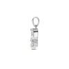 Afbeelding van Zilveren hanger met zirkonia en zoetwaterparel 1335386