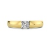 Afbeelding van 14 karaat geelgouden ring met zirkonia 4205716