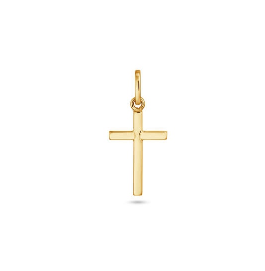 14 karaat gouden kruishanger 246021500