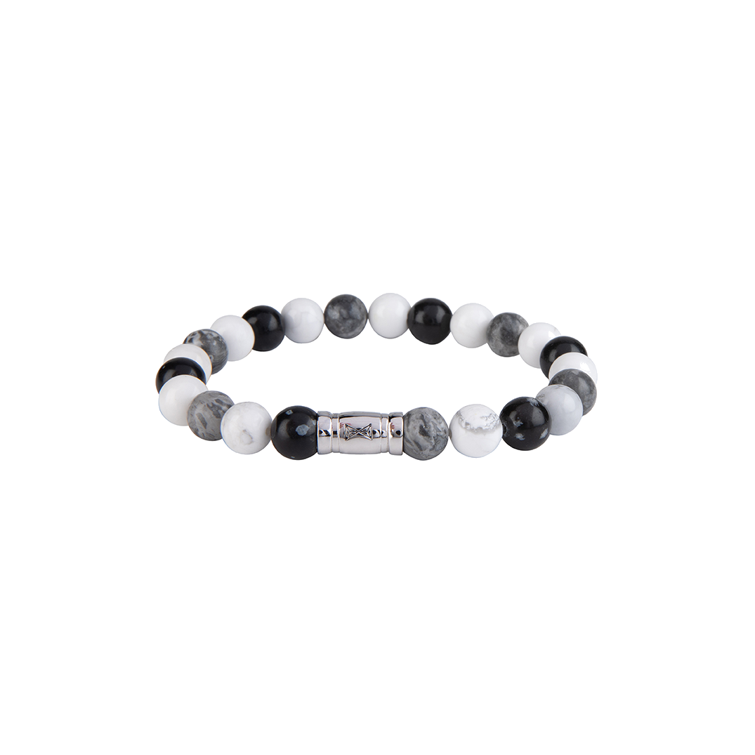 AZE armband Mont Blanc - 8mm (19,0cm) AZ-BS018-A-19