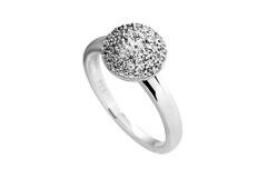Zilveren ring met zirkonia 6116131082