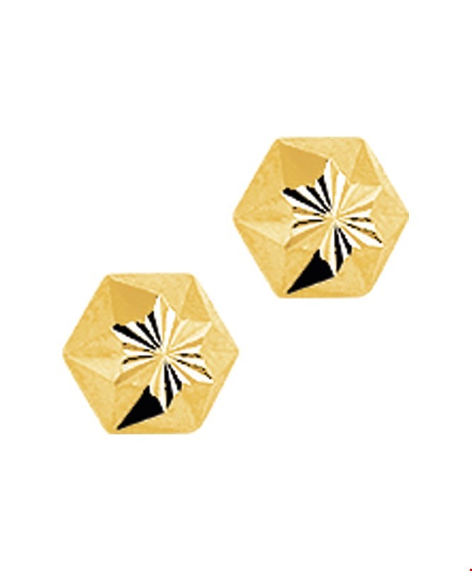 Oorknoppen ster gediamanteerd 4009275