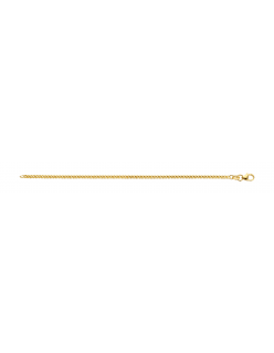 14 krt Gouden collier met zilveren kern 40-G01.450