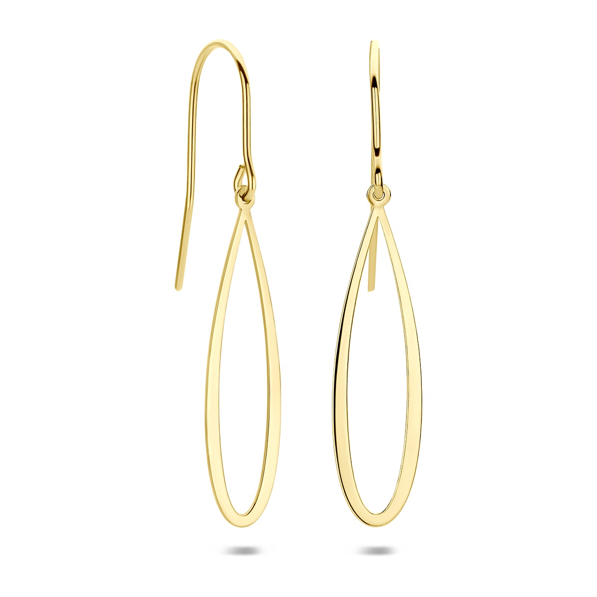 9 krt gouden oorhangers 8001680