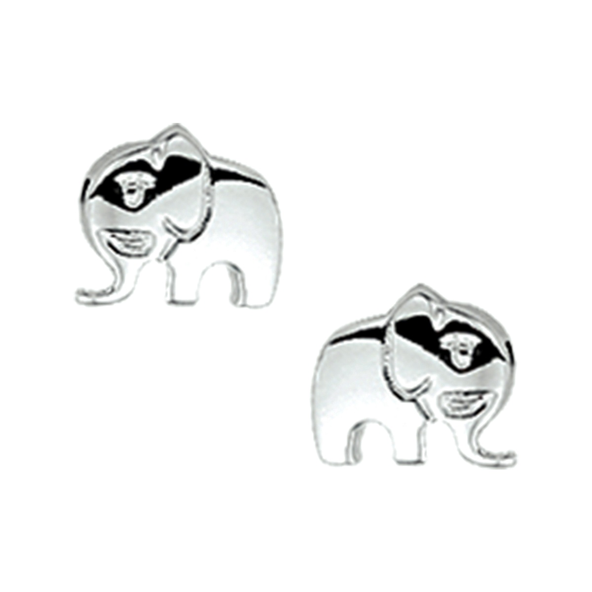Zilveren oorknoppen olifant 1329502