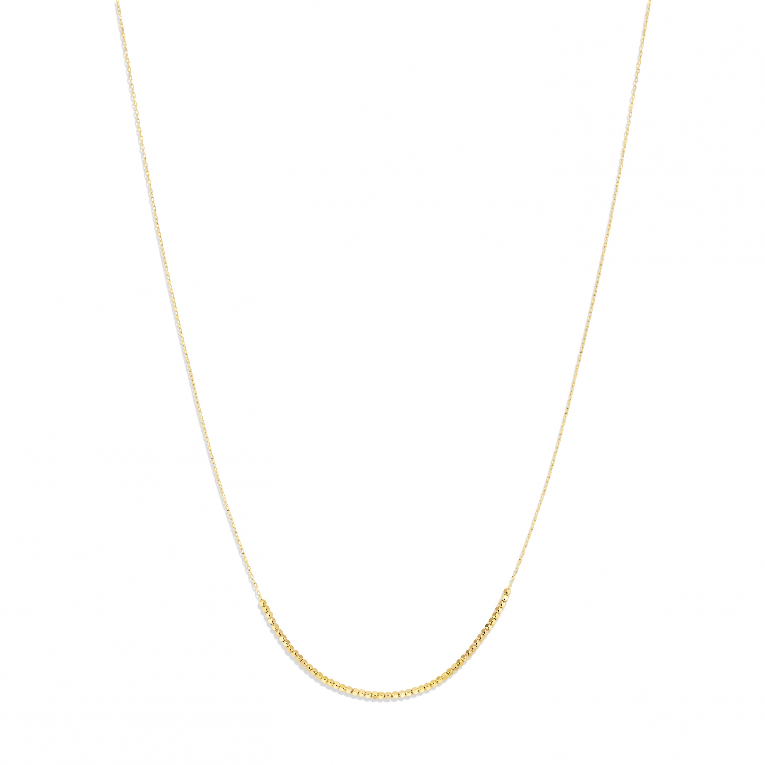 14 krt geelgouden collier SWCN10340-Y