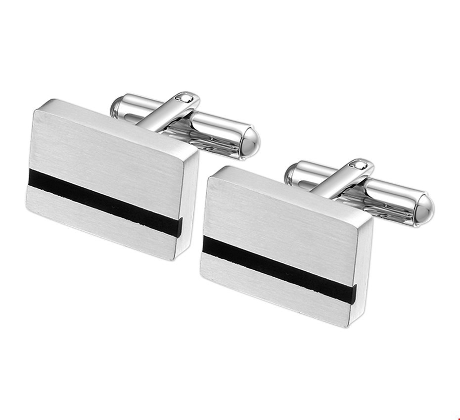 Manchetknopen emaille mat 6503684