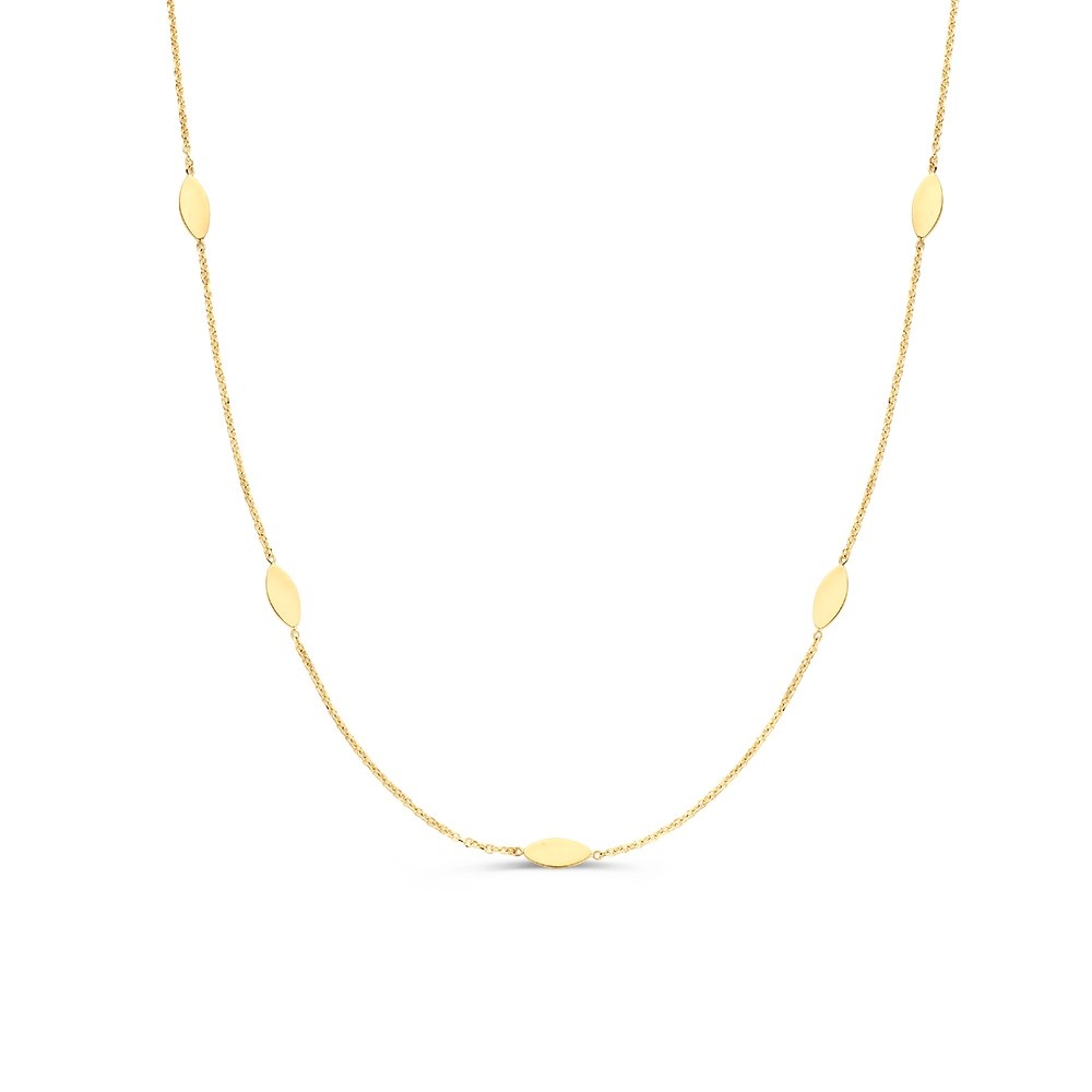 14 krt geelgouden collier CT107942