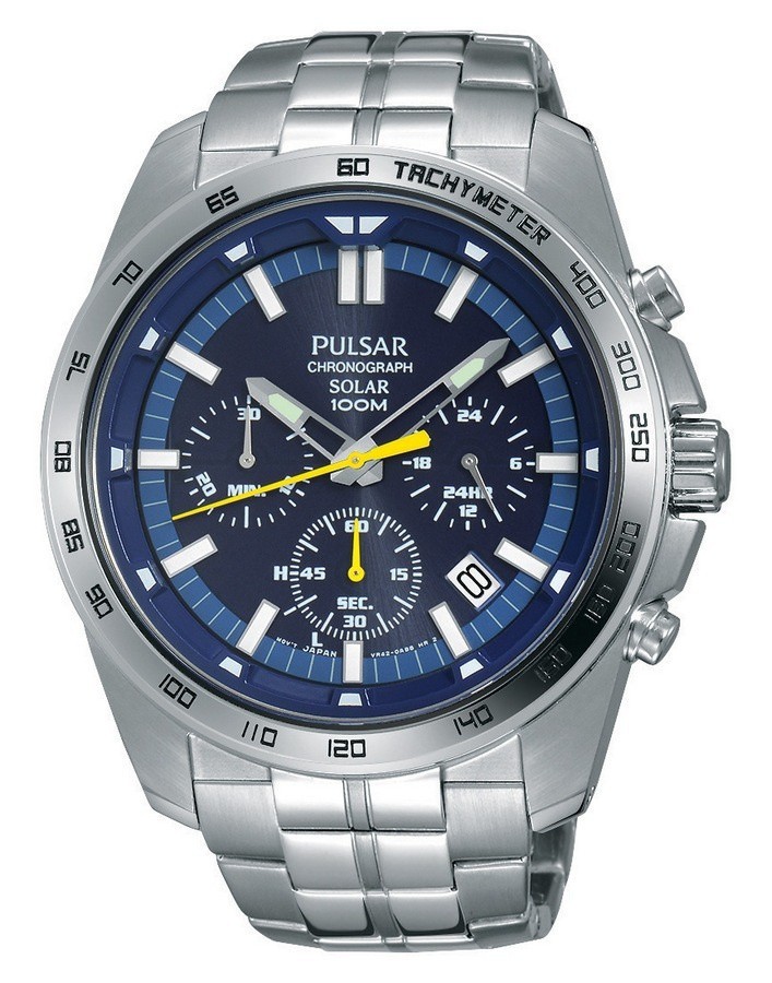 Pulsar chronograaf solar herenhorloge PZ5001X1 online kopen - Juwelier Repko