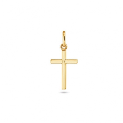 Foto van 14 karaat gouden kruishanger 246021500