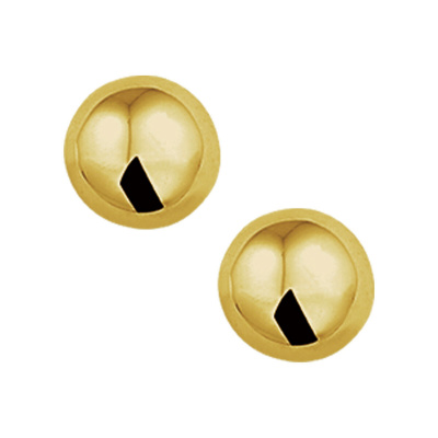Foto van Gouden oorknoppen