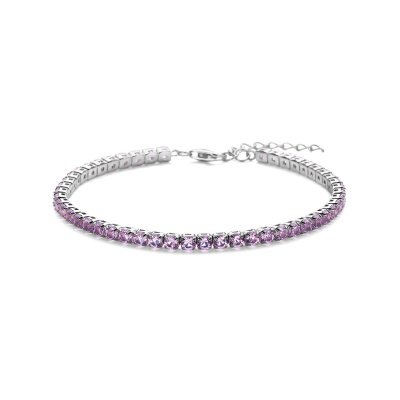 Foto van Zilveren armband met zirkonia 1338603