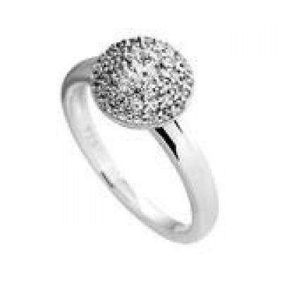 Foto van Zilveren ring met zirkonia 6116131082