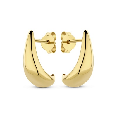 Foto van 14 krt geelgouden oorknoppen SWBE10319-Y