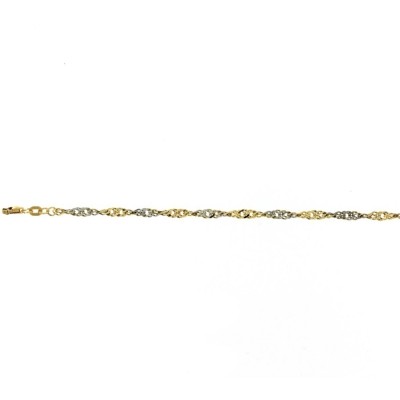 Foto van Glow gouden schakelarmband 204.5000.19