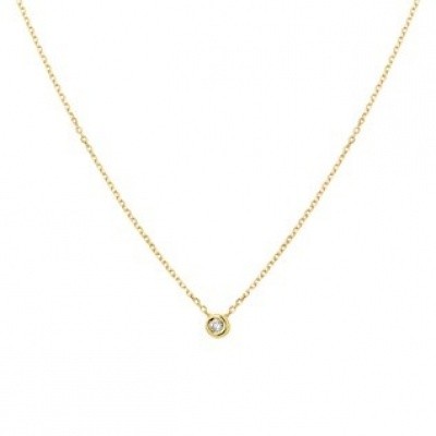Foto van Collier diamant 0.03ct H SI 1,0 mm 41 - 43 - 45 cm 40.19179