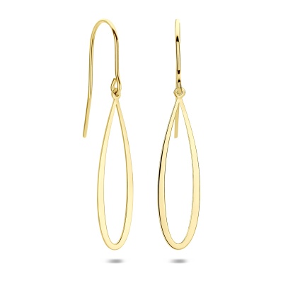 Foto van 9 krt gouden oorhangers 8001680