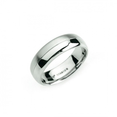 Foto van Titanium ring van Boccia 0109-01