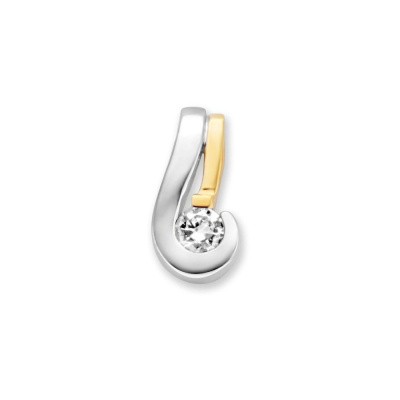 Foto van Hanger bicolor zirkonia HV426609