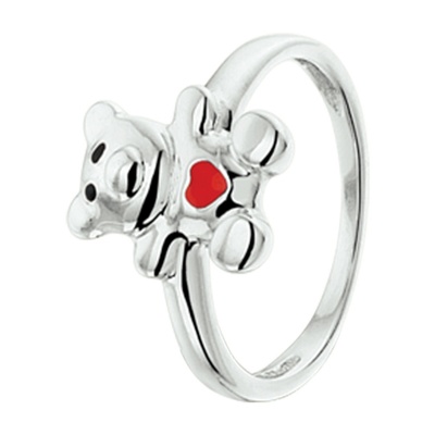 Foto van Zilveren ring met beer 1325923