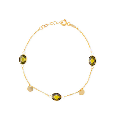 Foto van Geelgouden 14 krt armband BPC29-3169 van het merk Swing Jewels