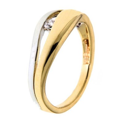 Foto van Ring bicolor zirkonia RB425552-56