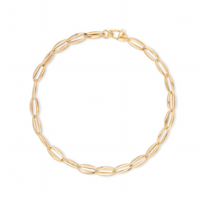 Foto van Geelgouden 14 krt armband BRRR12Y van het merk Swing Jewels