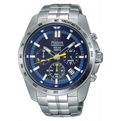 Foto van Pulsar chronograaf solar herenhorloge PZ5001X1