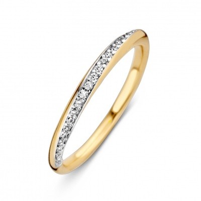 Foto van Ring geelgoud zirkonia RM126497-50
