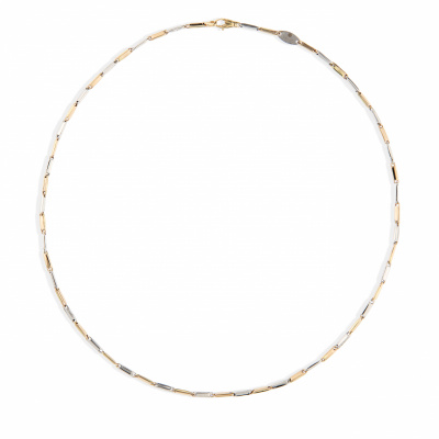 Foto van Bicolor gouden collier van Swing Jewels CORR 63B-45