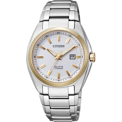 Foto van Citizen EW2214-52A bicolor dameshorloge
