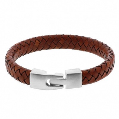 Foto van Armband leer 11 mm 21,5 cm 65.05486