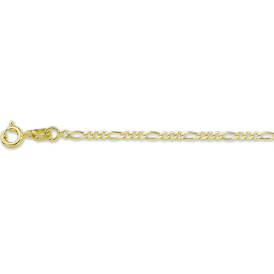 Foto van armband figaro 1,8 mm 19 cm