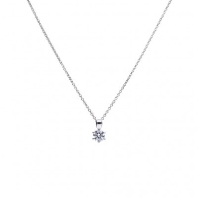 Foto van DIAMONFIRE ZILVEREN COLLIER DIAMONFIRE - 0.75 CT - 803.0032.45