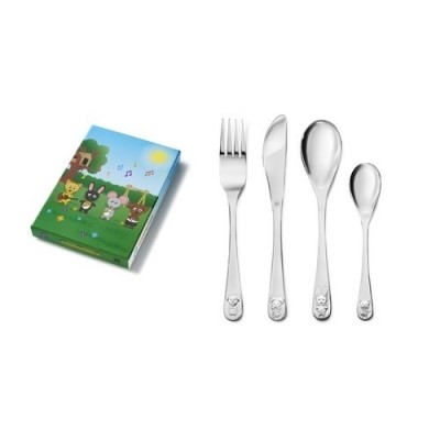 Foto van Zilverstad 6840030 Kindercouvert 4-delig Muziek